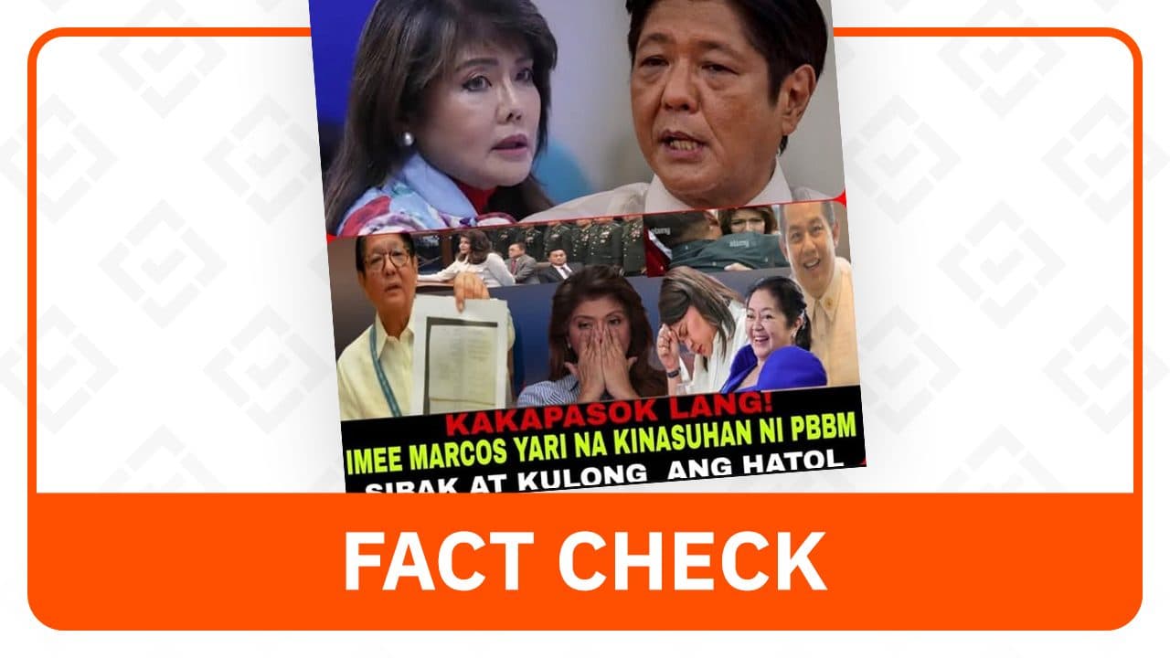 Senator Imee Marcos Remains in Office Despite False Claims